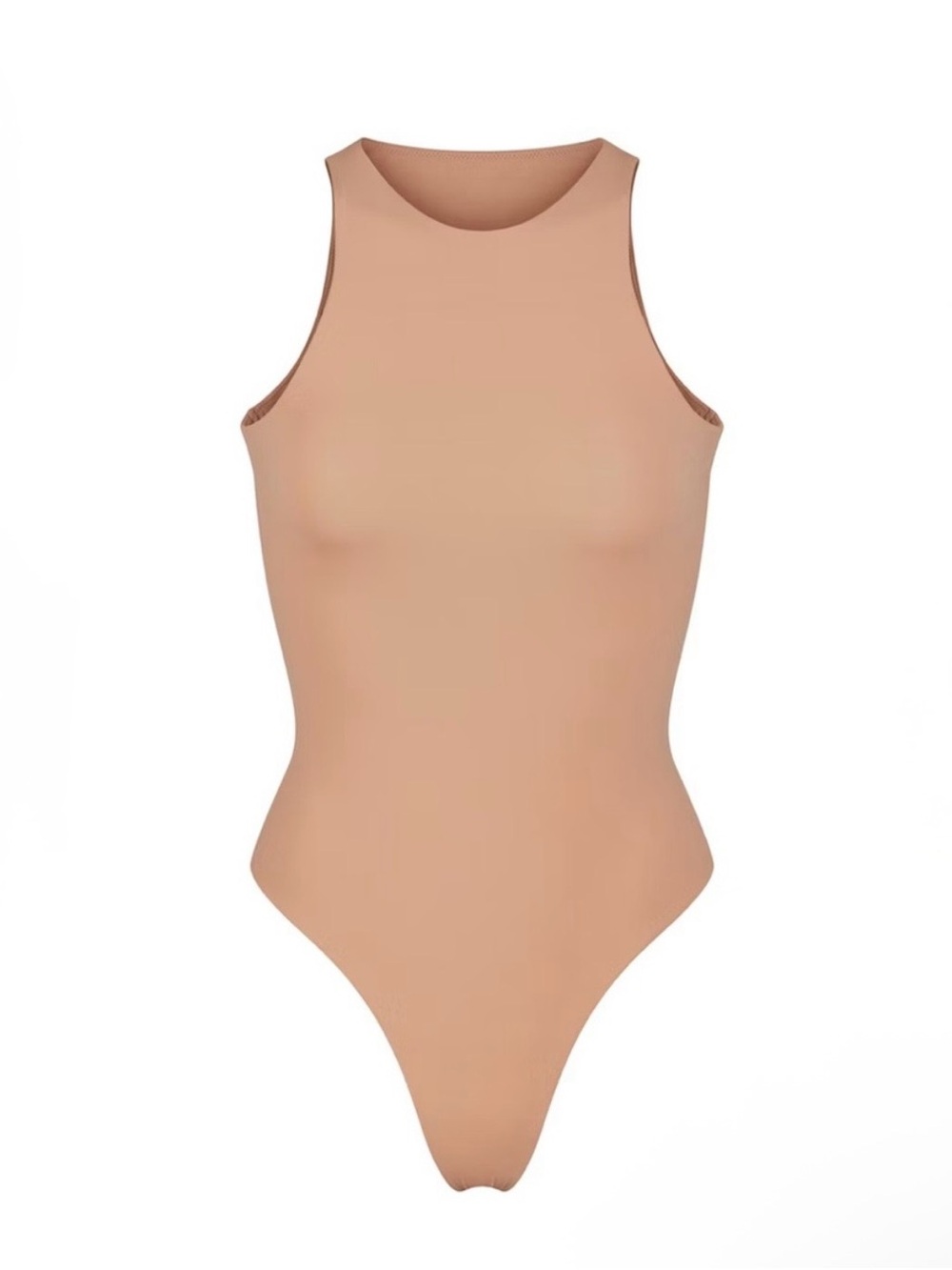 SKIMS Fits Everybody High Neck Bodysuit Ochre Size 3X NWT